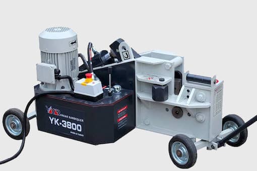 Робота з арматурою - ножиці для різання арматури YK 3800